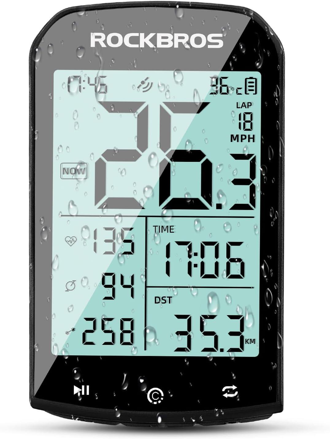 ROCKBROS GPS cyklopočítač s pokročilou konektivitou