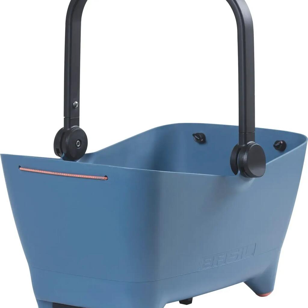 Buddy dog bike basket MIK, faded denim
