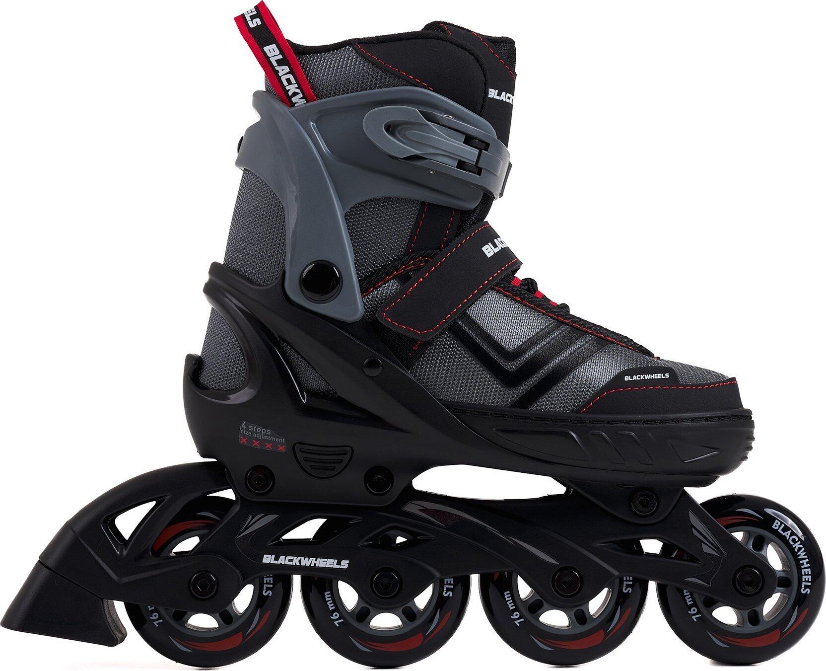 BLACKWHEELS Inlineskates Blackwheels Playful Gray größenverstellbare