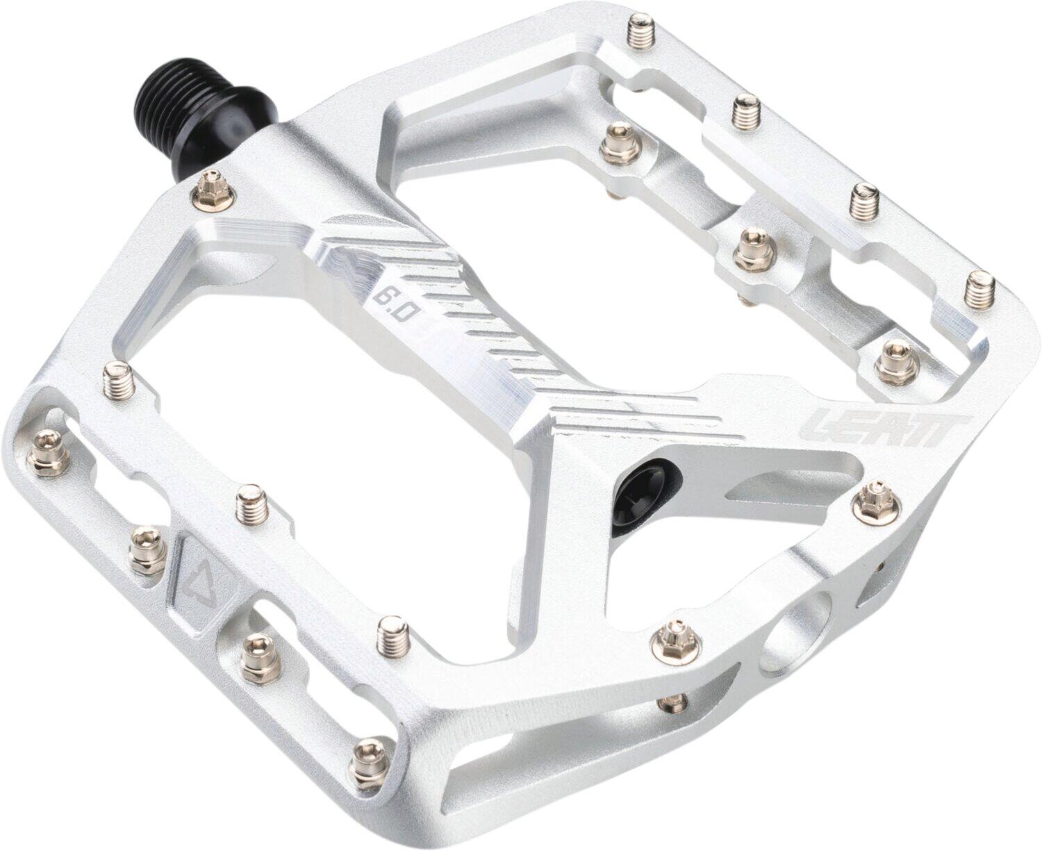 LEATT Pedals AllMtn 6.0 Flat #Narrow 114x100mm Silver