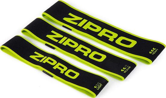 Bande per esercizi Zipro Mini bands set da 3.