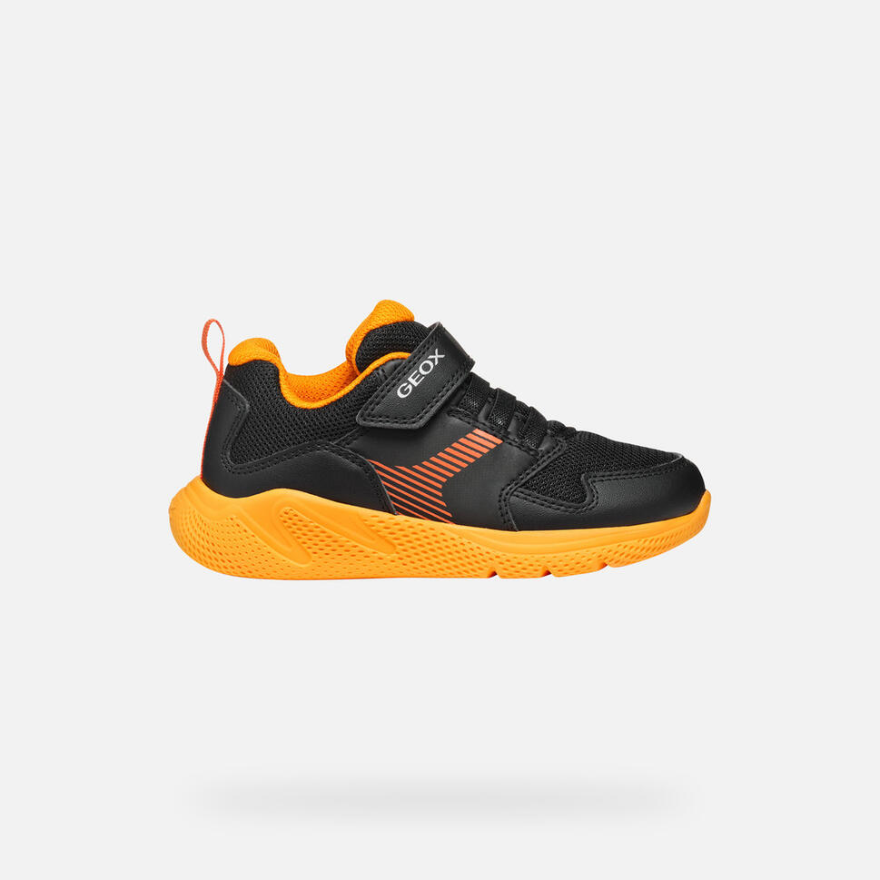 Tenisówki Geox Model J Sprintye Boy Kolor Czarny
