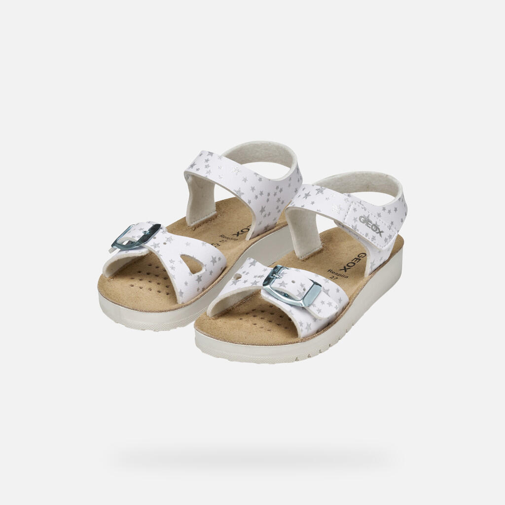 Sandali Geox Modello J Sandal Costarei Gi Colore Bianco 3/7