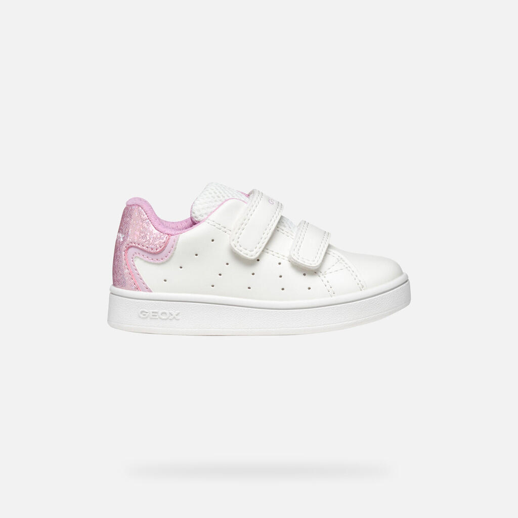 Baskets Bébé Fille ECLYPER BABY GIRL Blanc/Rose 2/7