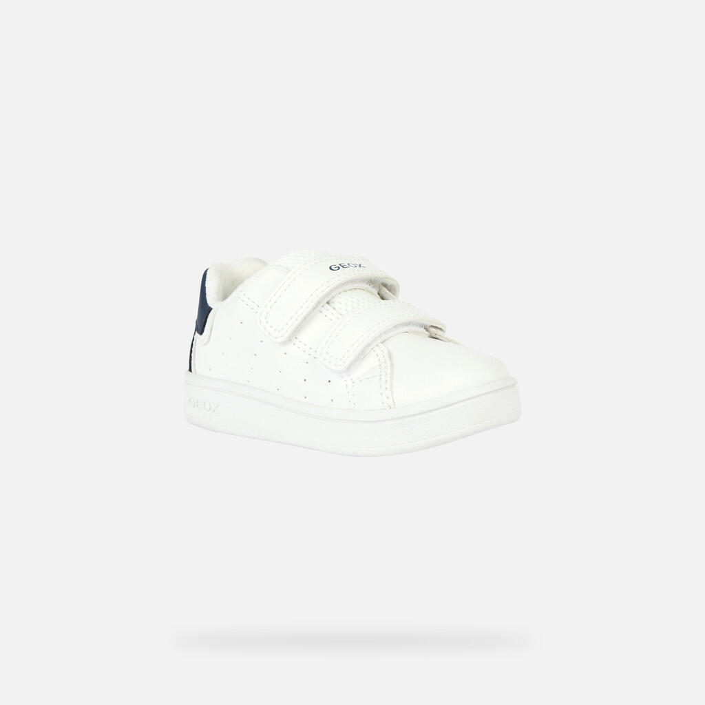 Baskets Bébé Garçon ECLYPER BABY Blanc/Bleu Marine 4/7