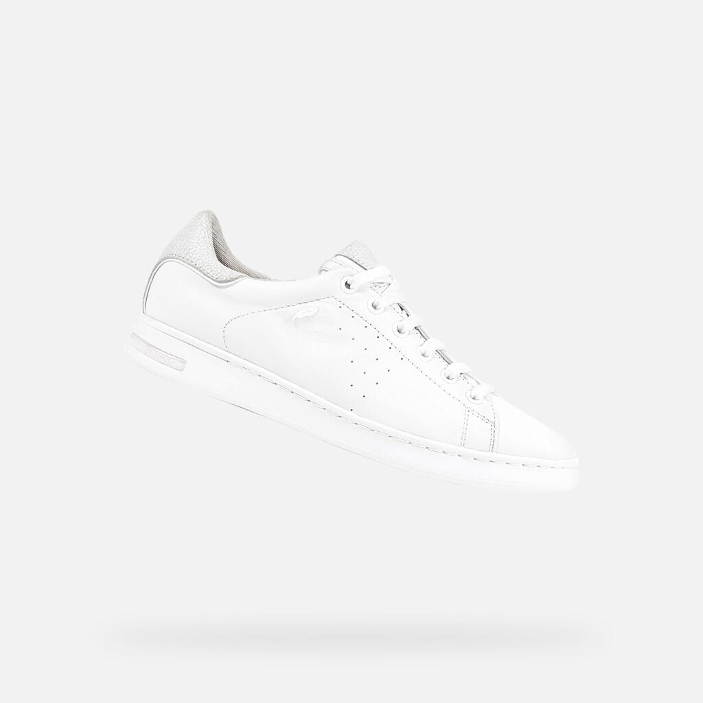 Geox - Baskets Femme D Jaysen Blanc - Chaussures De Sport - Blanc|gris - 39 - Decathlon