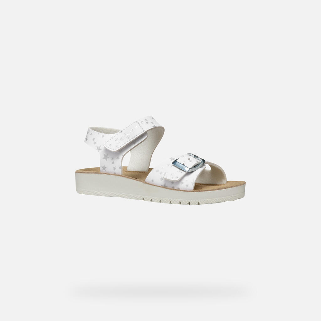 Sandali Geox Modello J Sandal Costarei Gi Colore Bianco 4/7