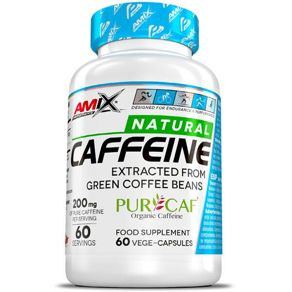 AMIX Natural caffeine - 60 capsules de Amix Performance