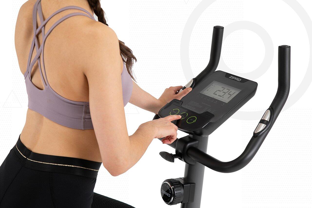 Bicicleta estática magnética Zipro Nitro 8 niveles de resistencia para cardio 3/8