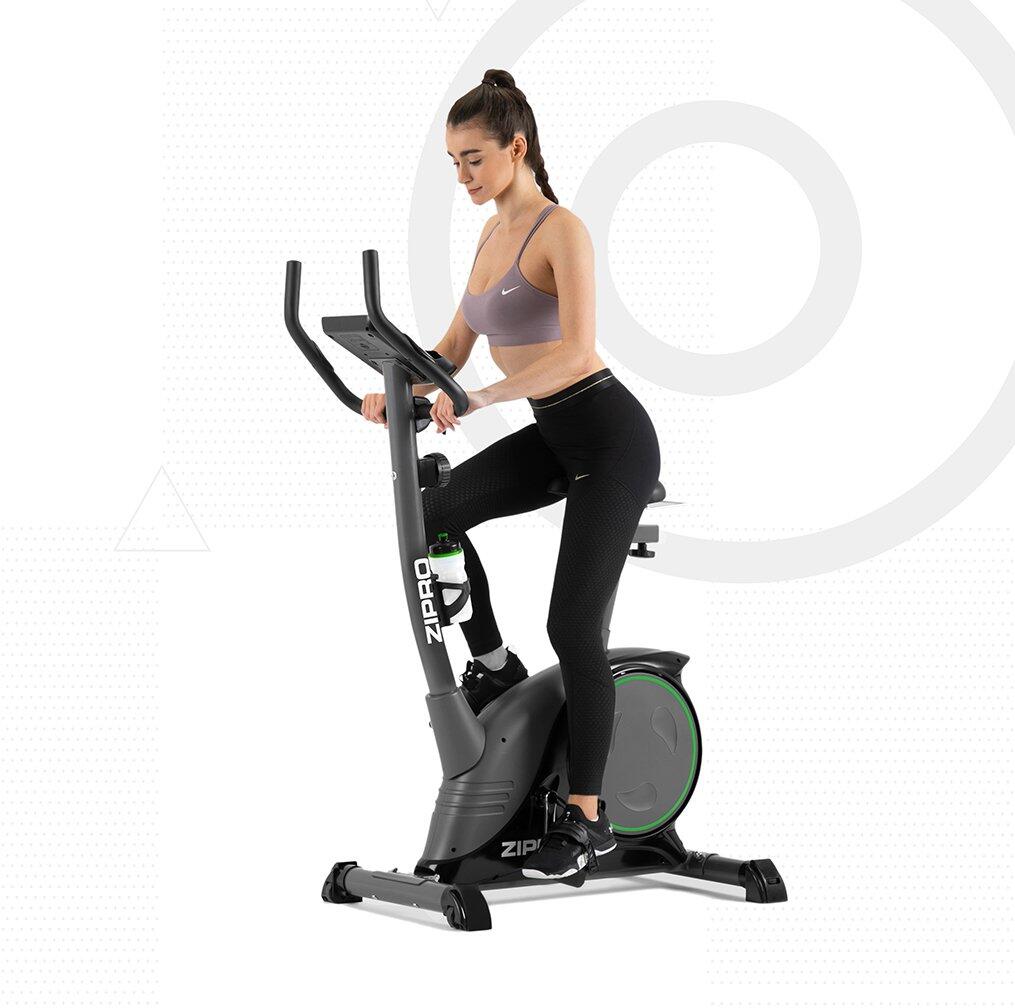 Bicicleta estática magnética Zipro Nitro 8 niveles de resistencia para cardio 2/8