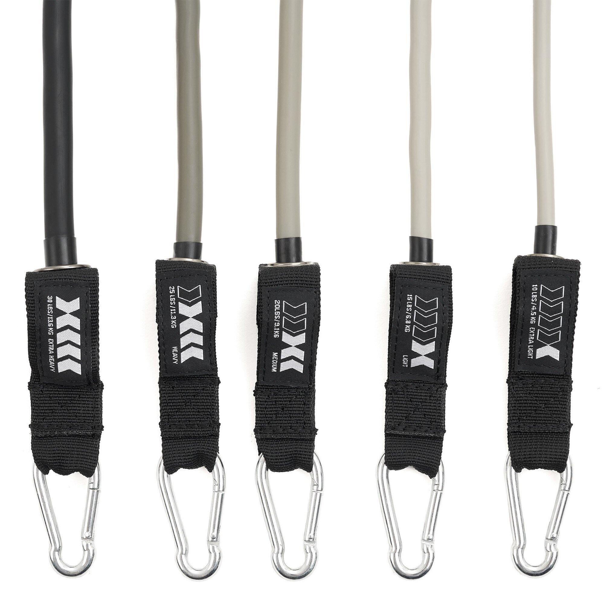 Tubes de résistance Câbles de résistance Zipro avec accessoires 11 éléments 2/8