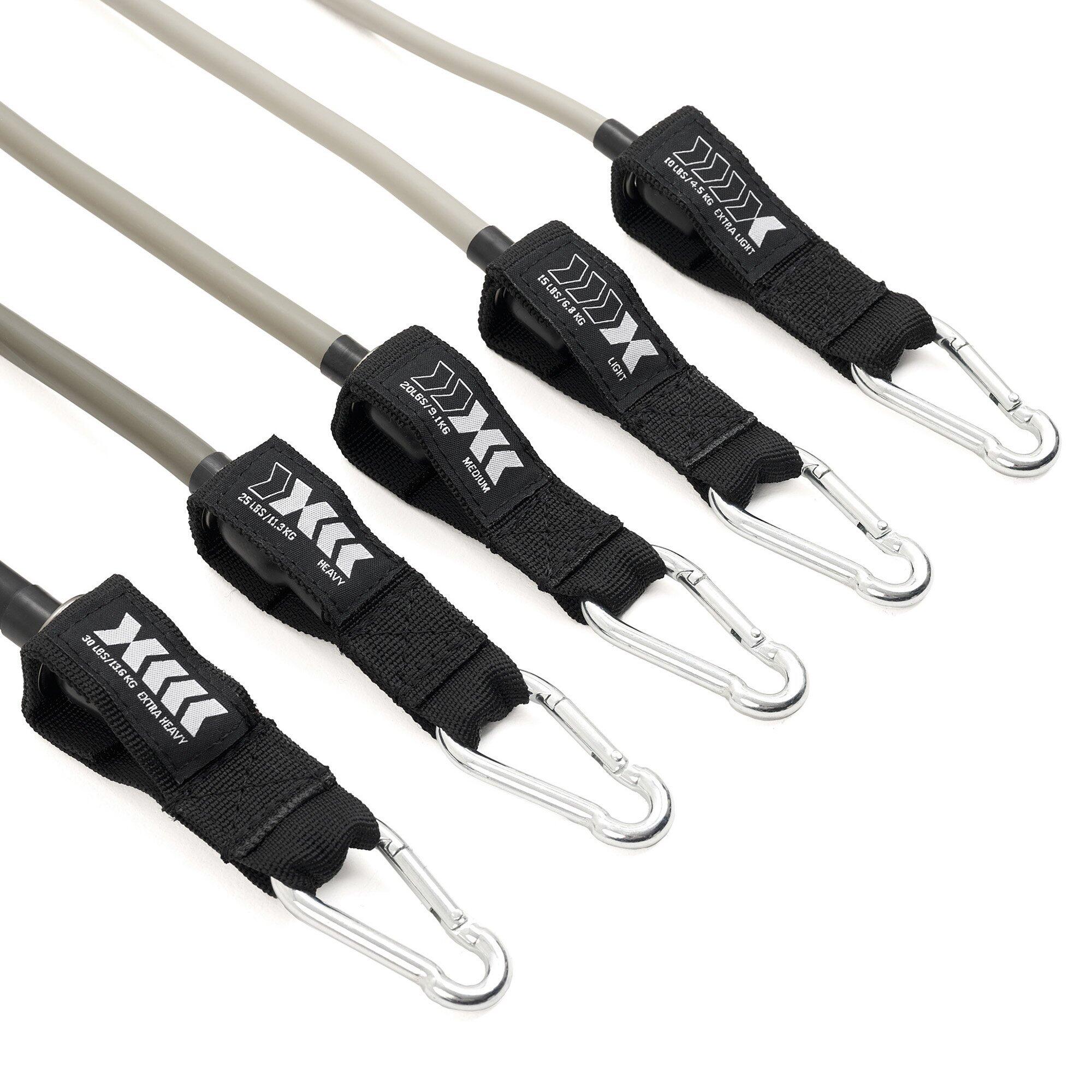 Tubes de résistance Câbles de résistance Zipro avec accessoires 11 éléments 7/8