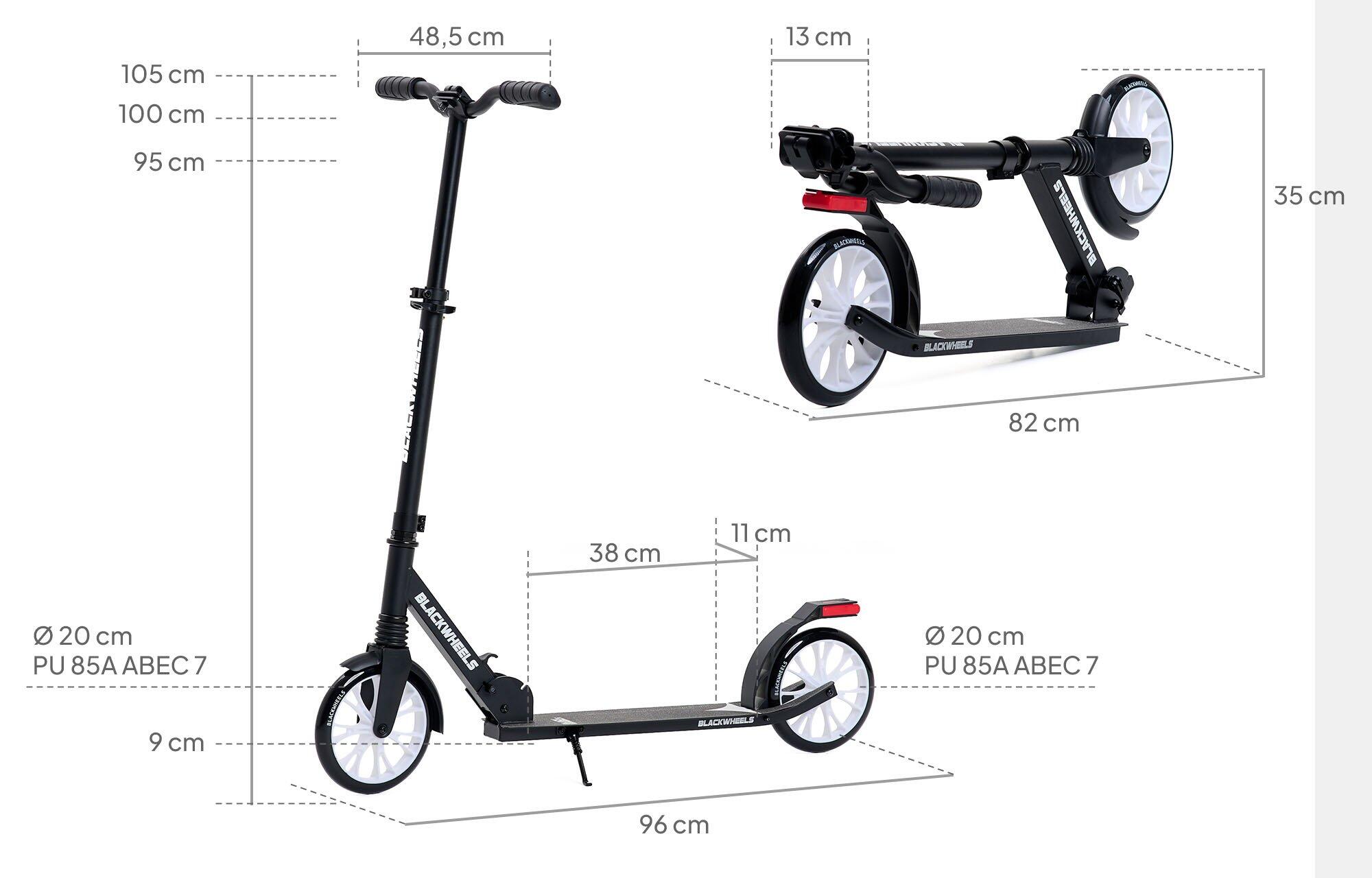 Trotinete adulto Blackwheels Zoom 2/7
