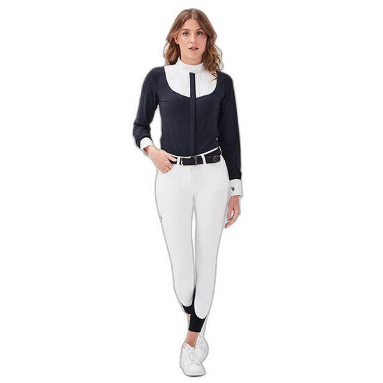 Chemise d'équitation concours femme Gaze Jacandra