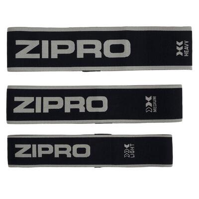 Weerstandsbanden 3 stuks zipro mini band nylon . verschillende weerstandsniveaus
