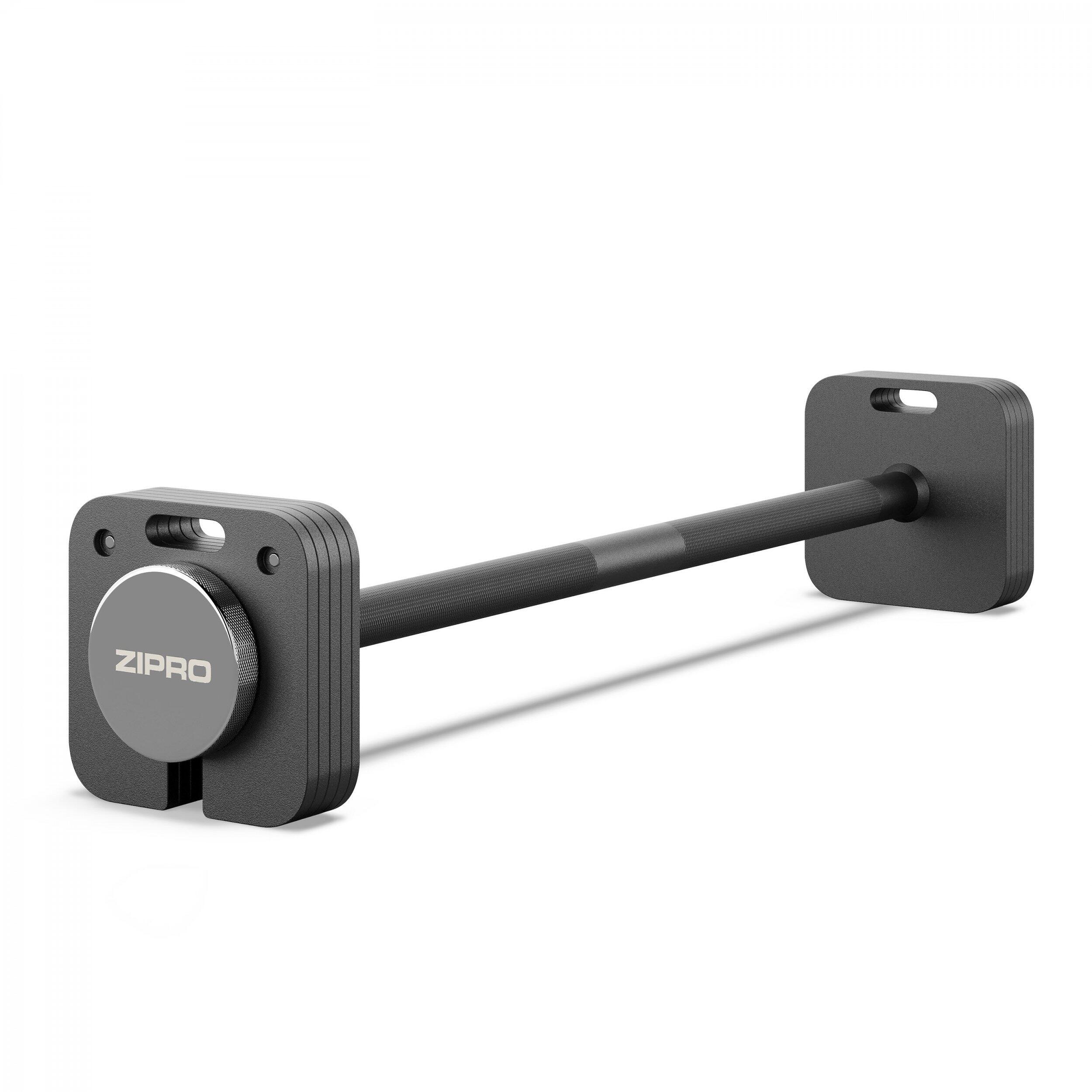 Zipro - Kit Barre Et Poids De Musculation Zipro Square 27.3 Kg - Kit Haltères - Noir - 26 Kg - Decathlon