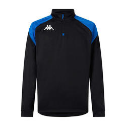 Sweatshirt manches longues garçon Lovato noir