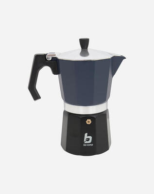 Bo-camp - industrial - percolator - hudson - aluminium - blauw - 9 kopjes