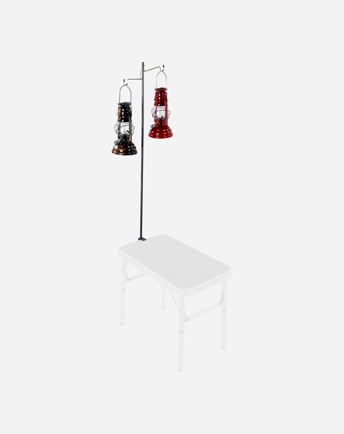 Pied de lampe - Avec pince et pointe 2/7