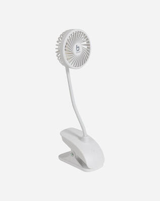 Bo-Camp - Ventilador de mesa con pinza - Flex - Recargable