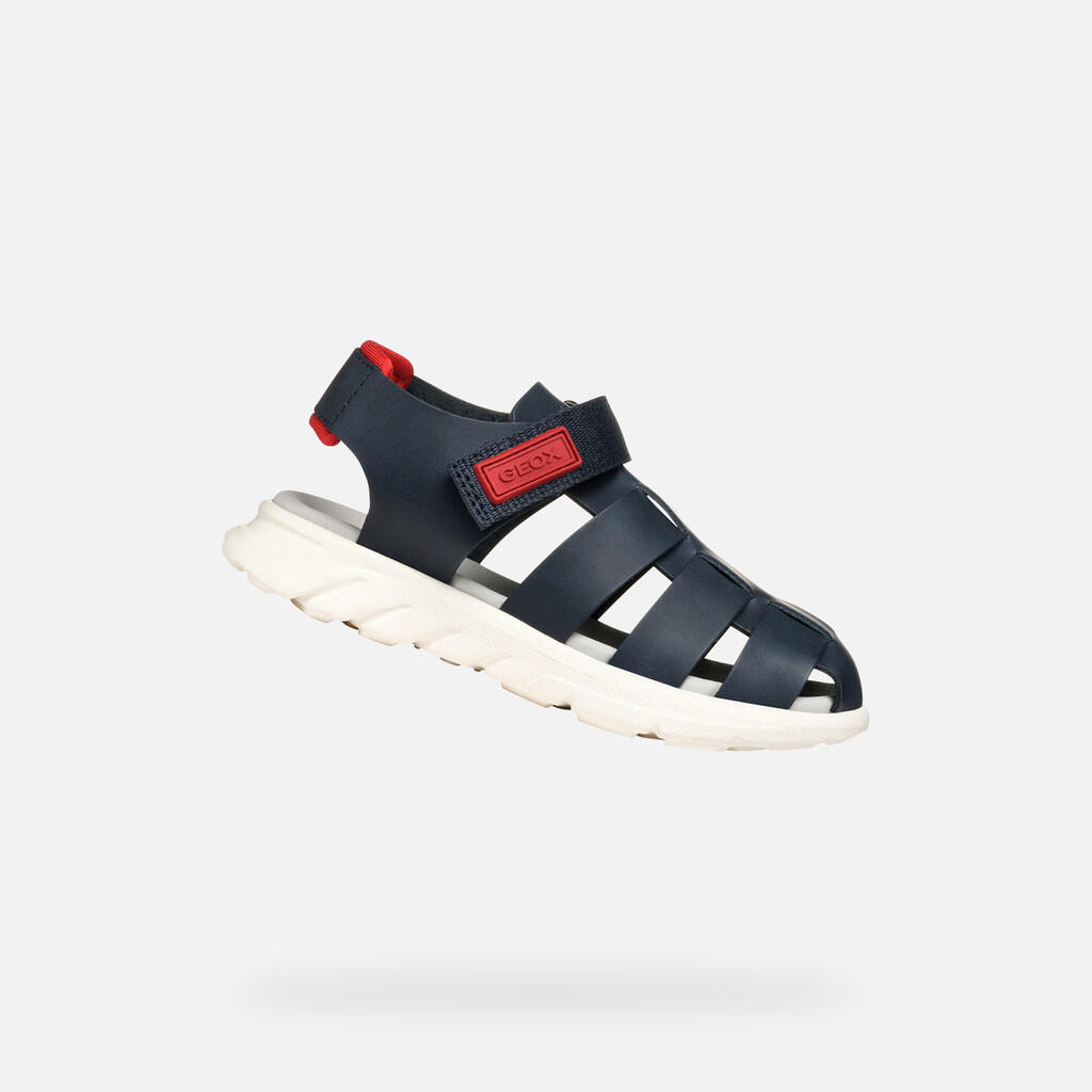 Sandały Geox Model J Sandal Airadyum Bo Kolor Niebieski