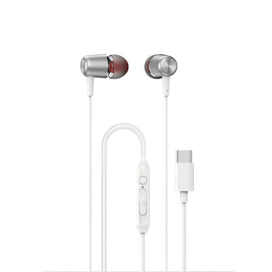 USB-C In-Ear-Kopfhörer mit Kabel 1,2 m - weiß