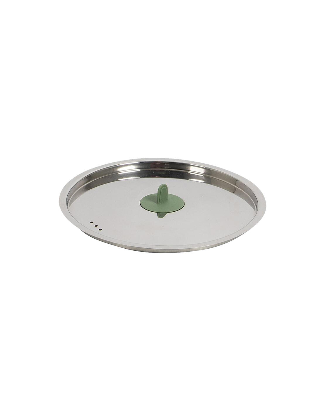Set da cucina 4 pezzi Campeggio pentole stoviglie impilabili acciaio inox 7/7