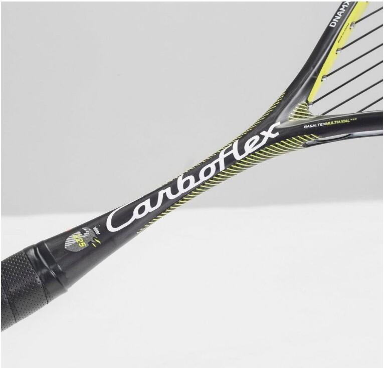 Raquette De Squash Tecnifibre Carboflex 125 Cannonball – Ultra-légère, Pré-cordée DNAMX, Pour Joueurs Créatifs De Bon Niveau