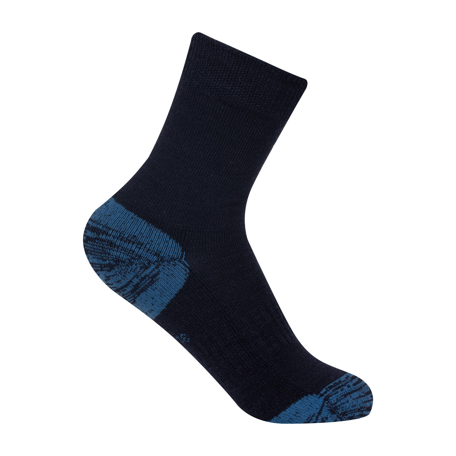 Chaussettes de randonnée pour enfants Preikestolen bleu marine/bleu moyen 2/3
