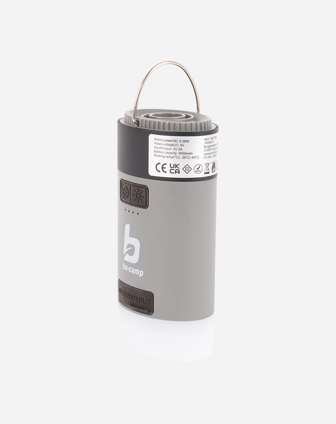 Pompe - Lampe - Power bank - Solaire - Rechargeable - 180 Lumen 3/8