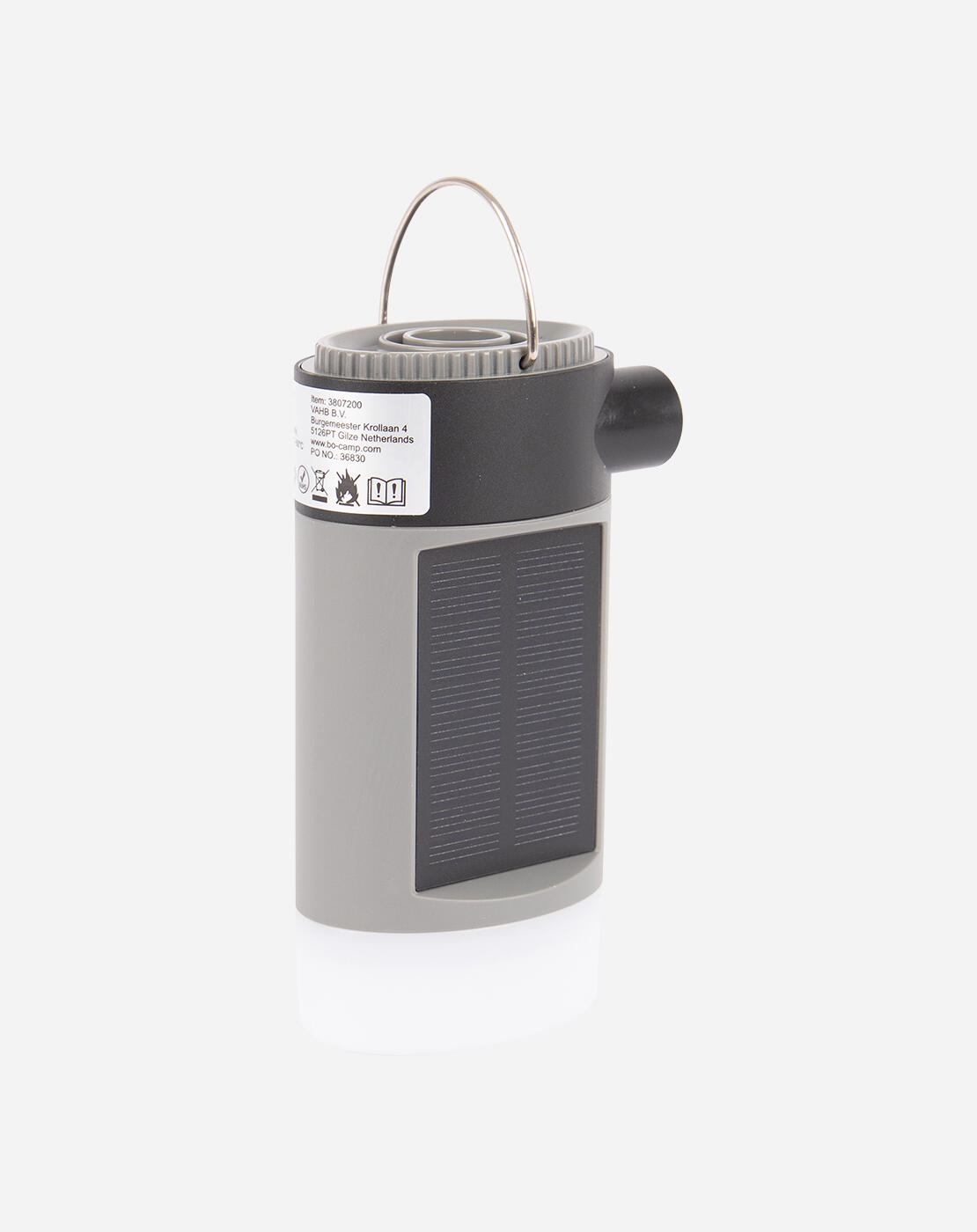 Pompe - Lampe - Power bank - Solaire - Rechargeable - 180 Lumen 5/8