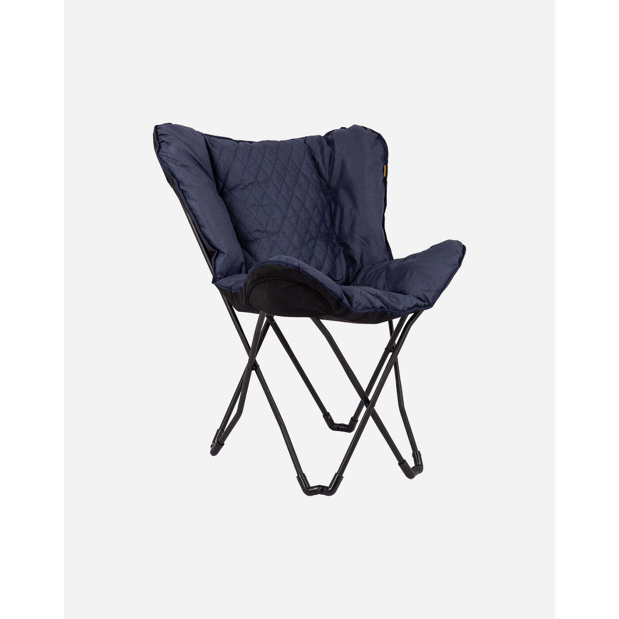 Bo-camp - Bo-camp - Industrial - Vlinderstoel - Himrod - Cationic - Blauw - Chaise - Bleu - Taille Unique - Decathlon