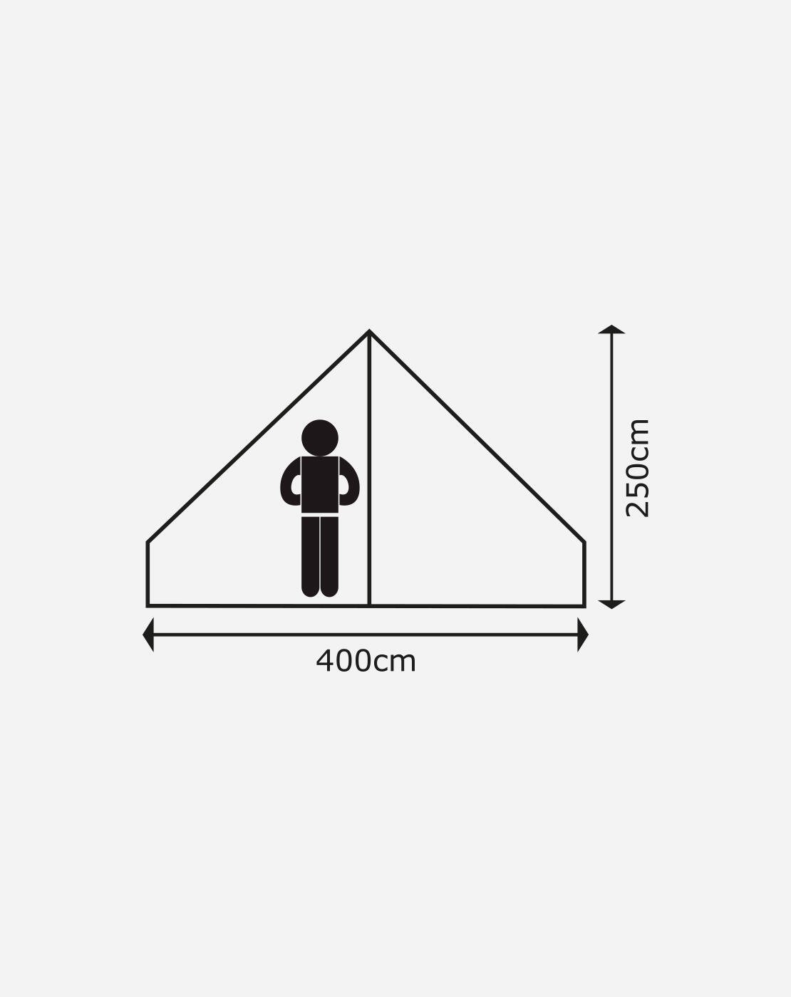 Bo-Camp - Urban Outdoor collection - Tent - Streeterville - 6 Personen 7/7