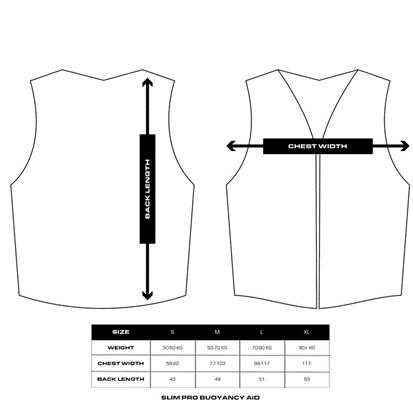 Gilet BALTIC Slim Pro 50N Noir 4/5