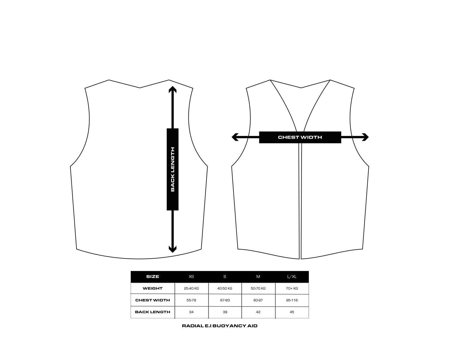 BALTIC Radial E.I. 50N reddingsvest Olijfgroen 6/7