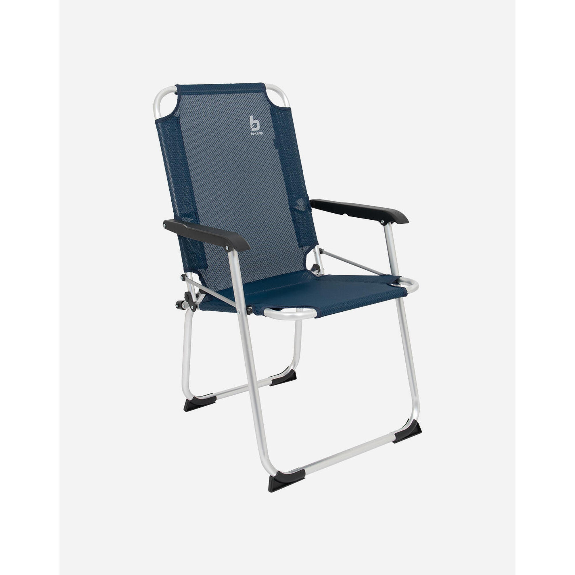 Bo-camp - Bo-camp - Chaise - Copa Rio - Deluxe - M - Aluminium - Bleu Foncé - Chaise - Bleu - Taille Unique - Decathlon