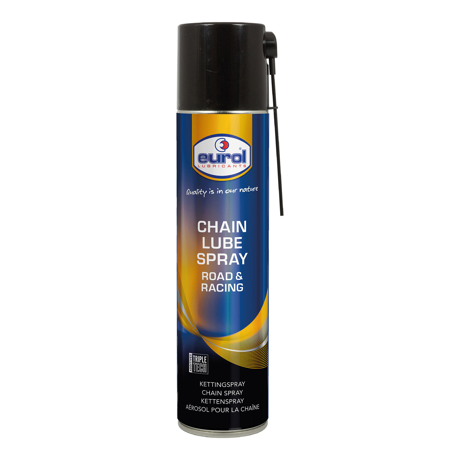 Spray de chaîne Eurol PTFE 400ml pour chaînes à grande vitesse 3/3