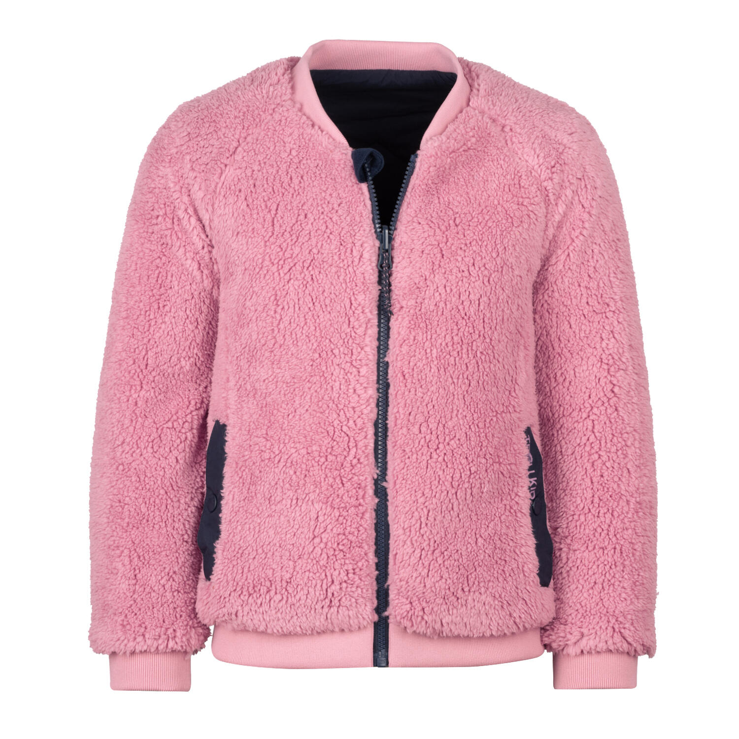 Mädchen Wendejacke Hamar Marineblau/Violett 3/5