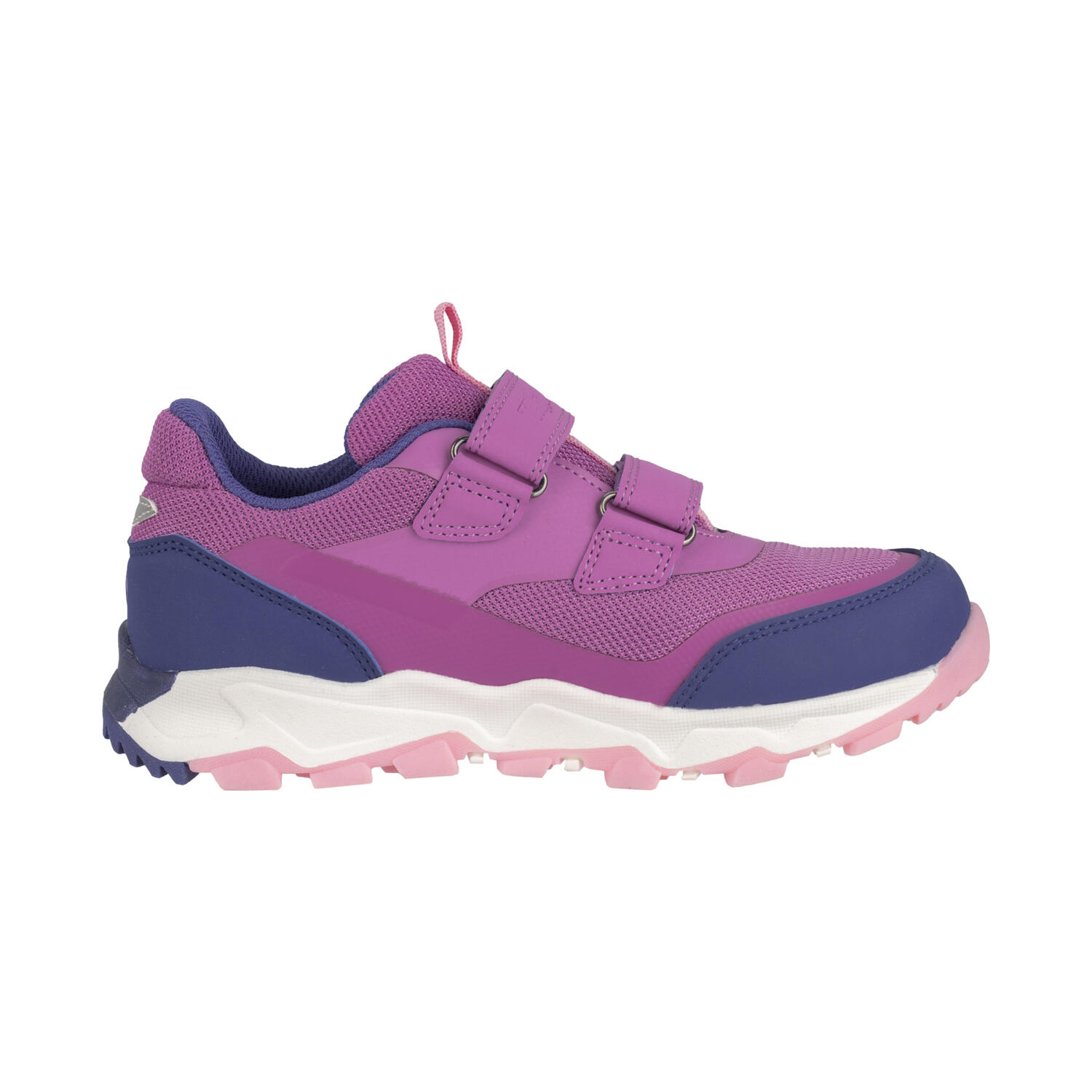Chaussures de randonnée enfant Preikestolen mauve rose/violet bleu/rose 2/4