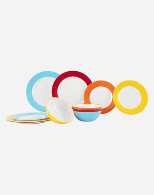 Gimex - colour line - servies - 12-delig