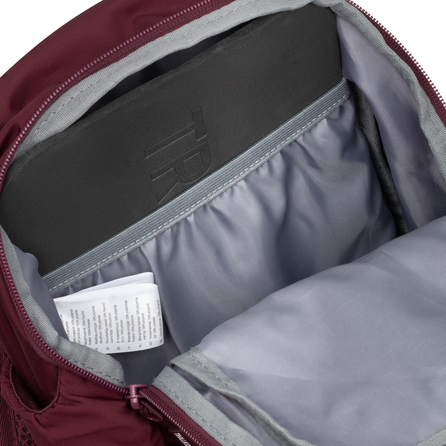 sac à dos de jour pour enfants RONDANE, imperméable et polyvalent, rouge 7/7
