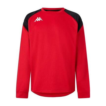 Sweatshirt manches longues homme Lido rouge