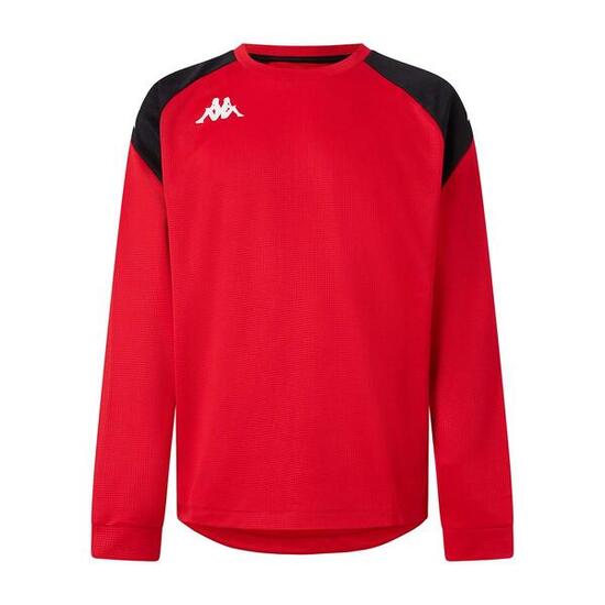 Sweatshirt manches longues homme Lido rouge