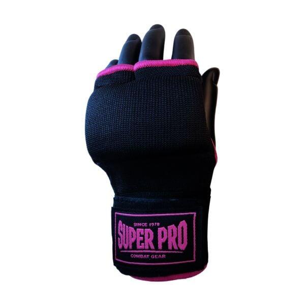 Schaumstoff-Innenhandschuhe - Schwarz/Rosa 3/6
