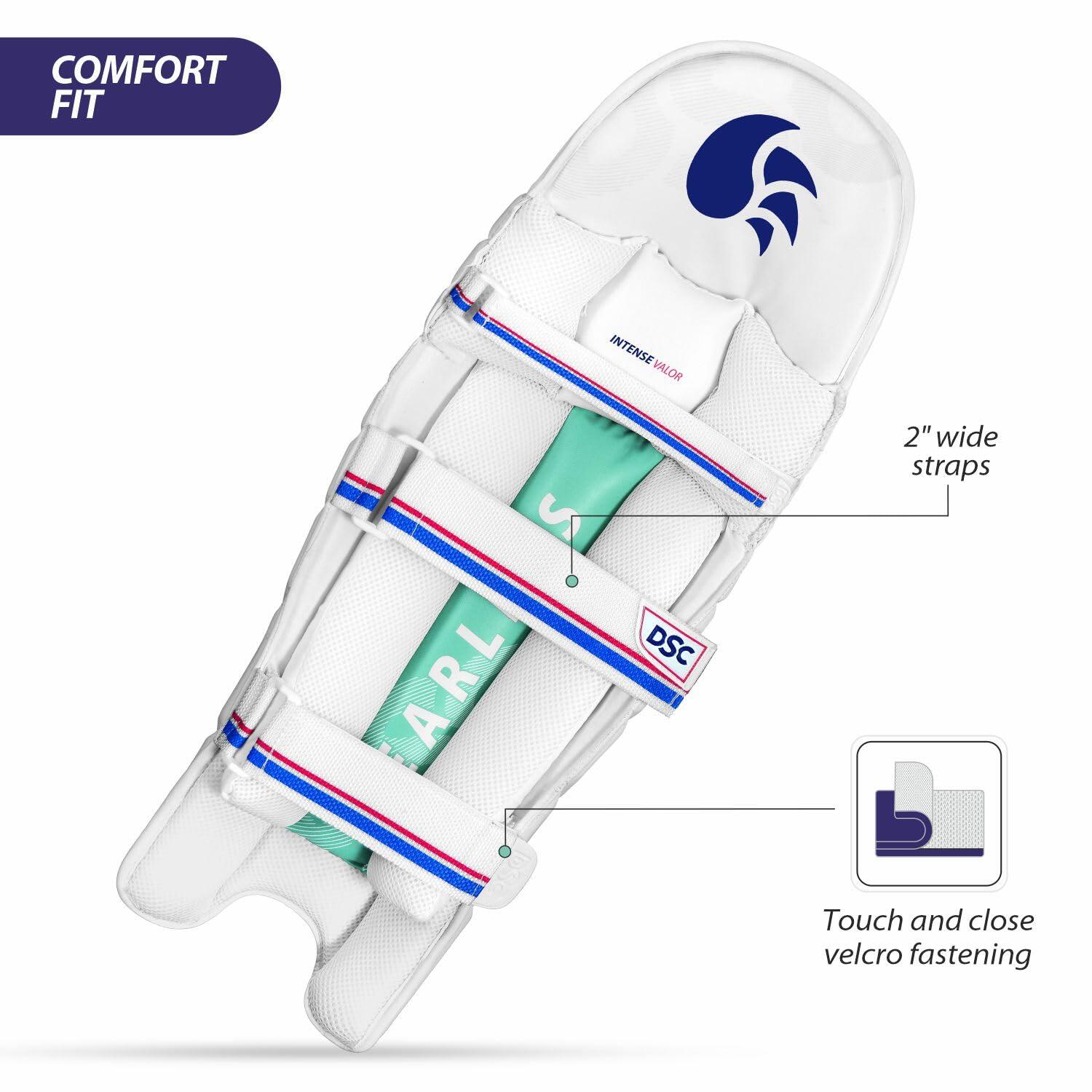 DSC Intense Valor Batting Legguard | Farbe: Weiß | Größe: Herren 7/7