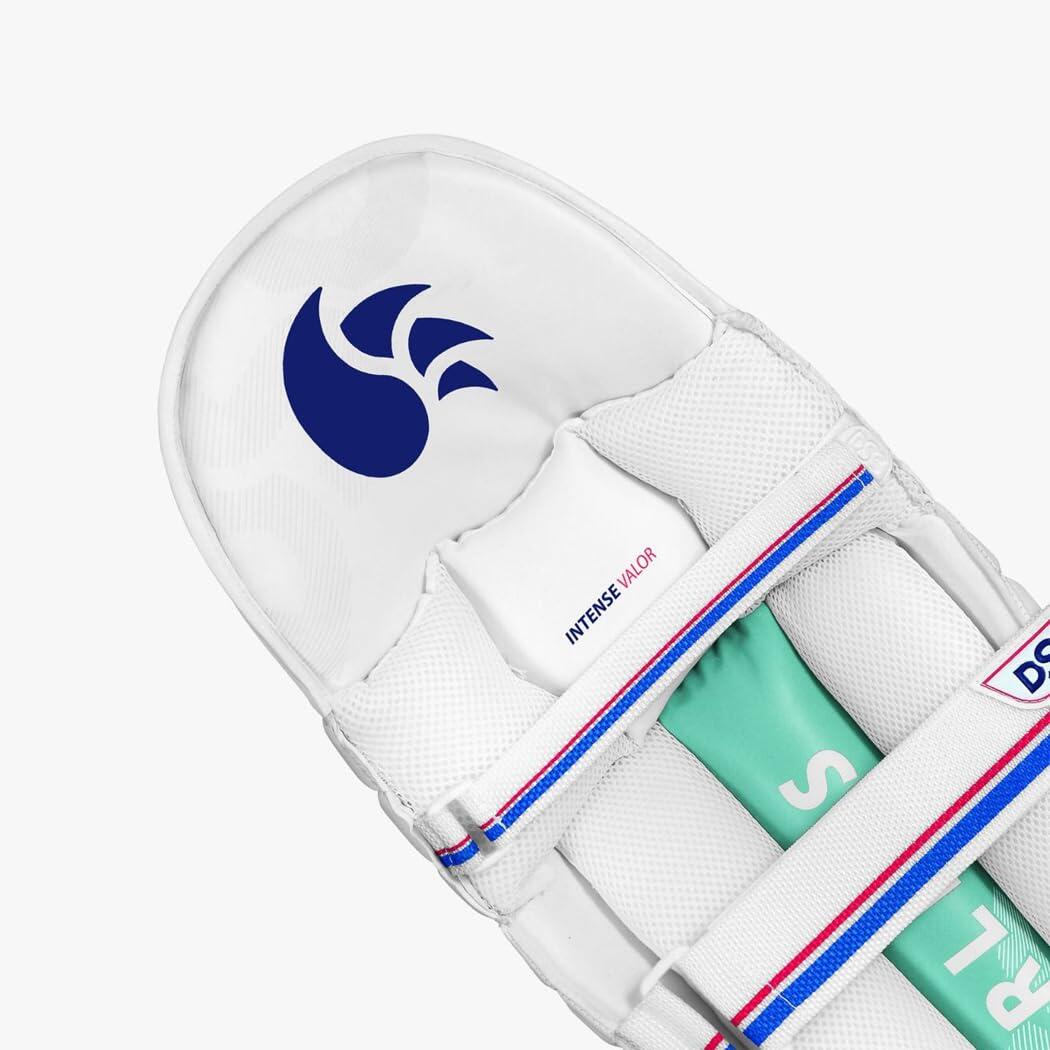 DSC Intense Valor Batting Legguard | Farbe: Weiß | Größe: Herren 4/7
