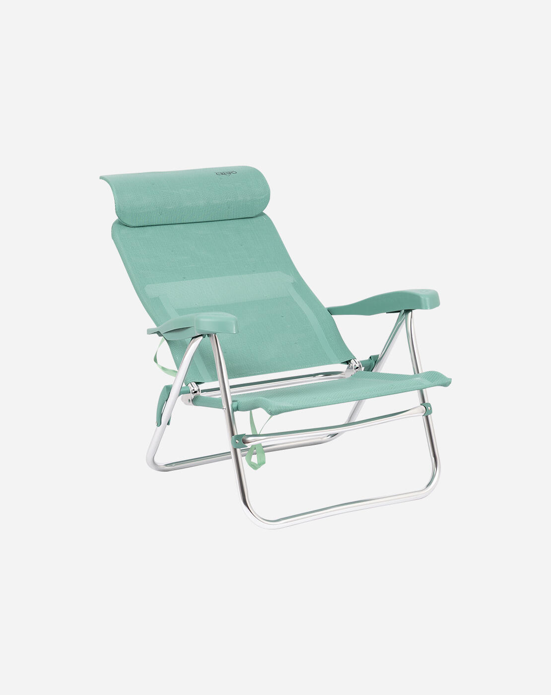 Crespo Strandstoel AL-205 Groen - - Voor 23.59u, morgen in huis