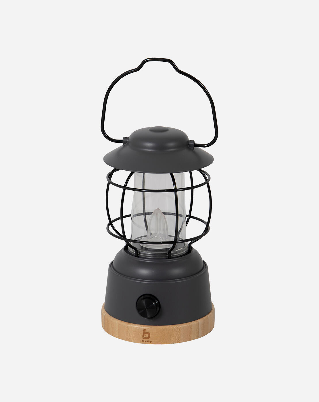 Bo-Camp Lantaarn Sloane LED antracietkleurig en bruin 2/7