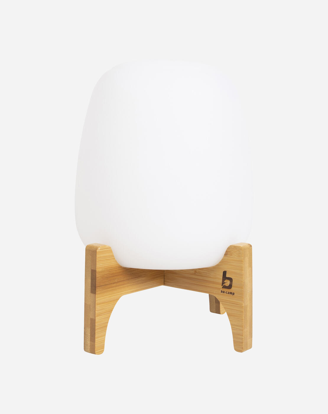 Bo-Camp Tafellamp Barnes LED wit en bruin 1/7