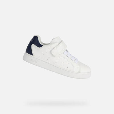 Scarpe Da Ginnastica Geox Modello J Eclyper B. Colore Bianco